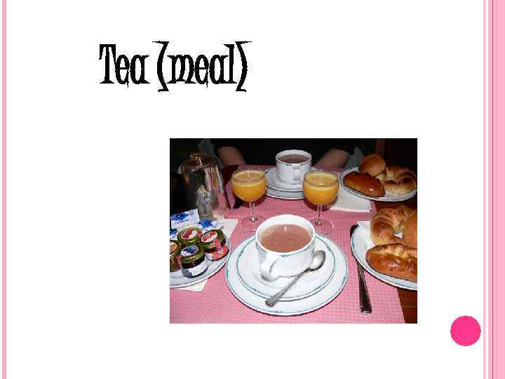 Tea (meal) 
