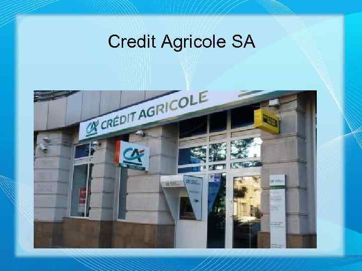 Credit Agricole SA 