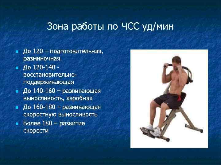 Уд мин. Зоны работы по частоте сердечных сокращений уд/мин. ЧСС – 120 уд./мин.. ЧСС 120-140. ЧСС развития общей выносливости.