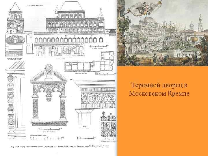 Архитектура в 17 веке в россии схема