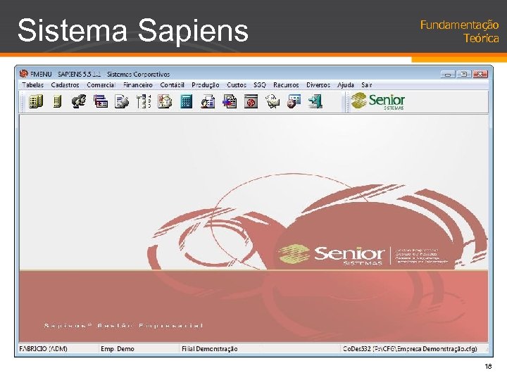 Sistema Sapiens Fundamentação Teórica 18 