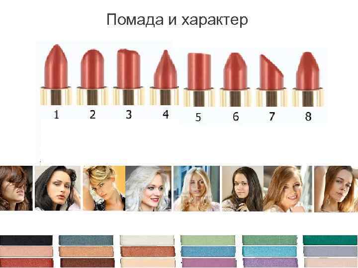 Помада и характер 