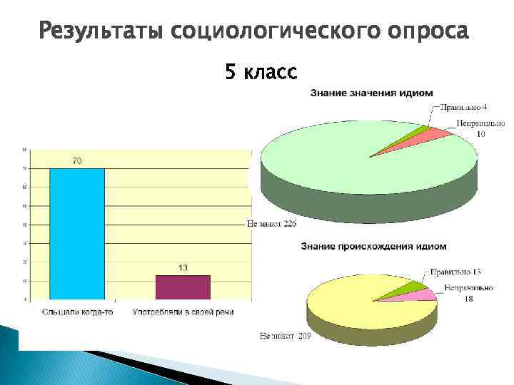 Результаты социологического опроса 5 класс 