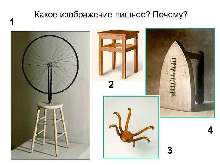 1 Какое изображение лишнее? Почему? 2 4 3 