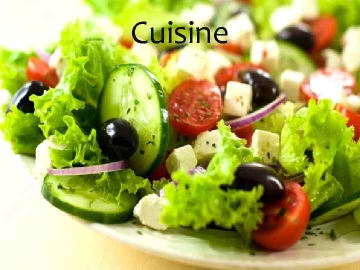 Cuisine 