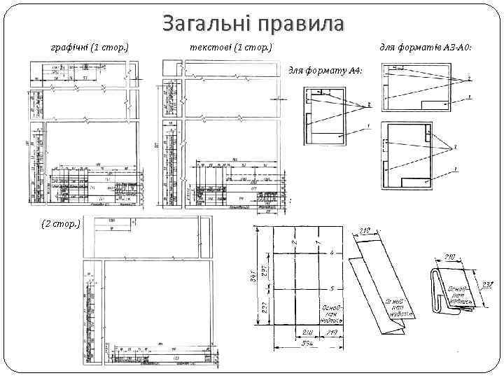 Загальні правила графічні (1 стор. ) текстові (1 стор. ) для форматів А 3