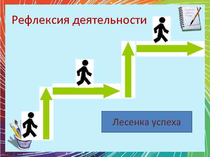 Рефлексия деятельности Лесенка успеха 