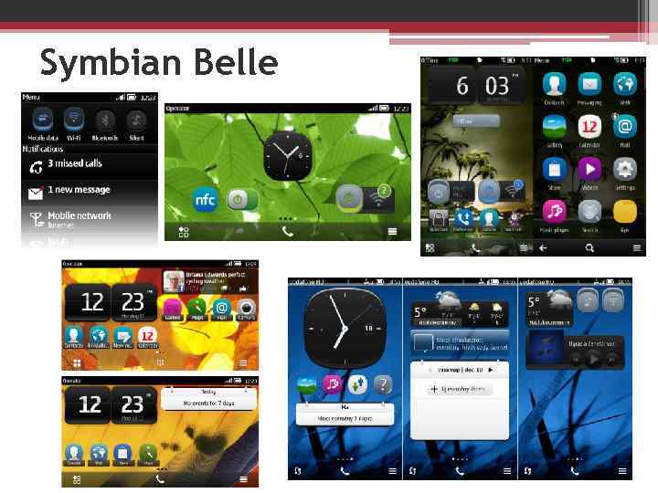 Symbian Belle 