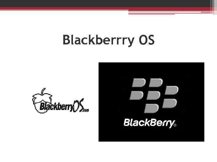 Blackberrry OS 