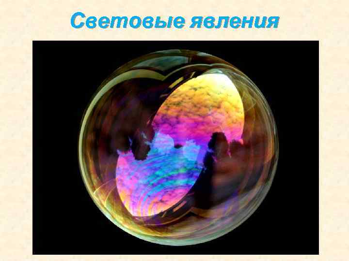Световые явления 