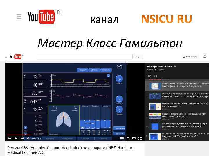 канал Мастер Класс Гамильтон 