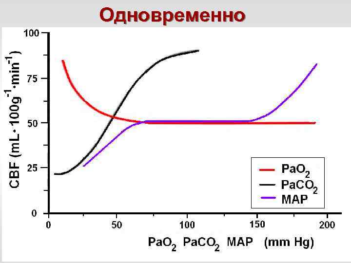 Одновременно 