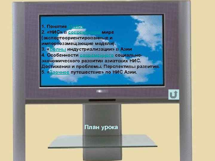 1. Понятие «НИС» 2. «НИС» в современном мире (экспортоориентированные и импортозамещающие модели). 3. «Волны