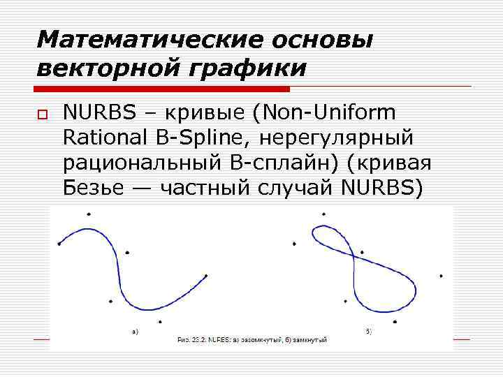 Векторное графическое изображение получается