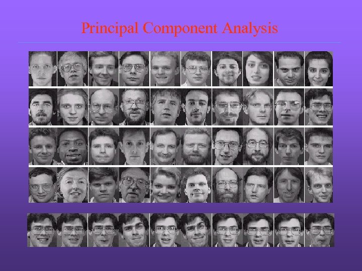 Principal Component Analysis 
