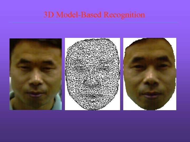 3 D Model-Based Recognition 