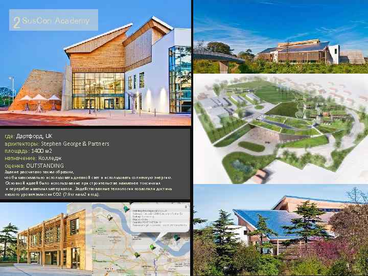 2 Sus. Con Academy где: Дартфорд, UK архитекторы: Stephen George & Partners площадь: 1400