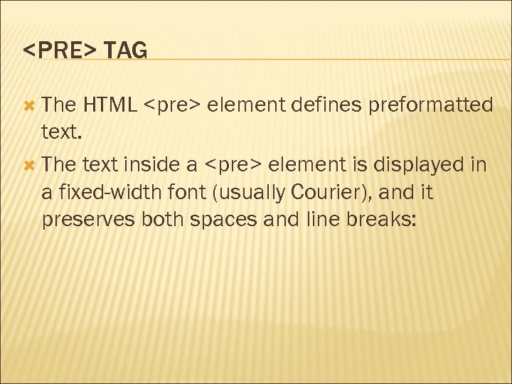 HTML BASICS HTML HTML Hypertext Markup Language