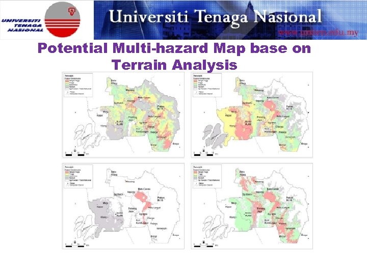 Potential Multi-hazard Map base on Terrain Analysis 