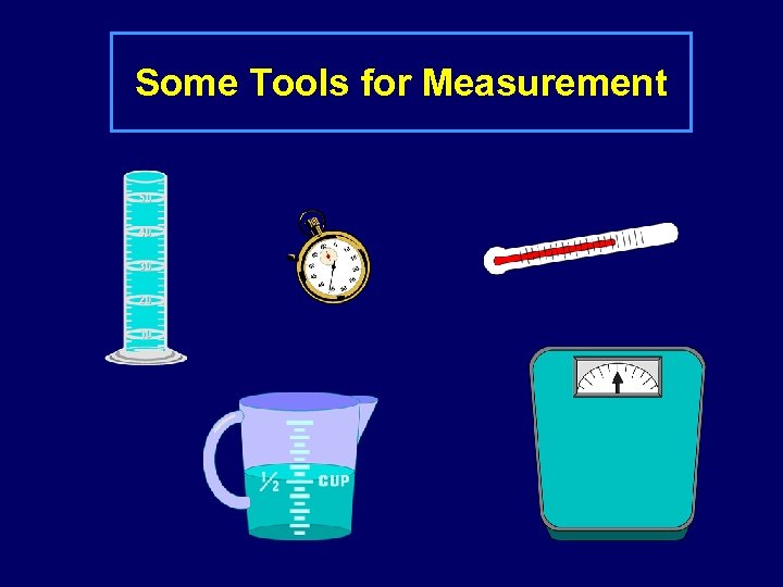 Some Tools for Measurement 