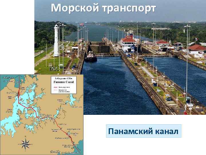 Морской транспорт Панамский канал 