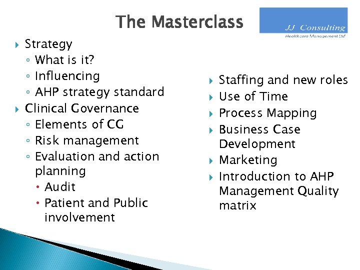 The Masterclass Strategy What Is It