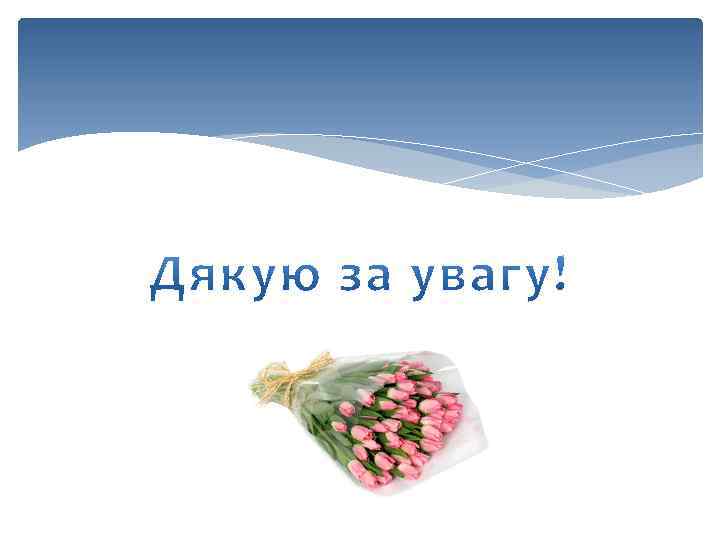 Дякую за увагу! 