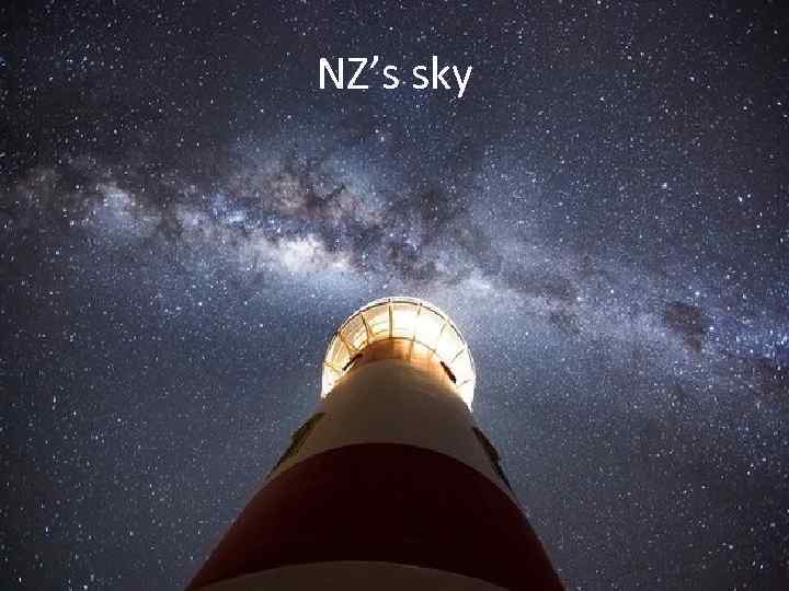 NZ’s sky 