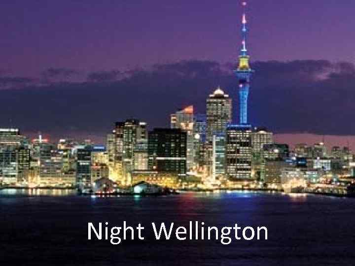Night Wellington 