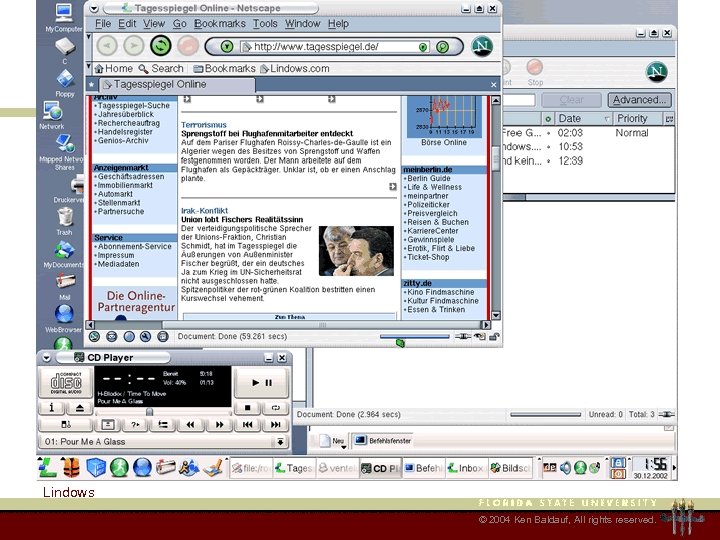 Lindows © 2004 Ken Baldauf, All rights reserved. 