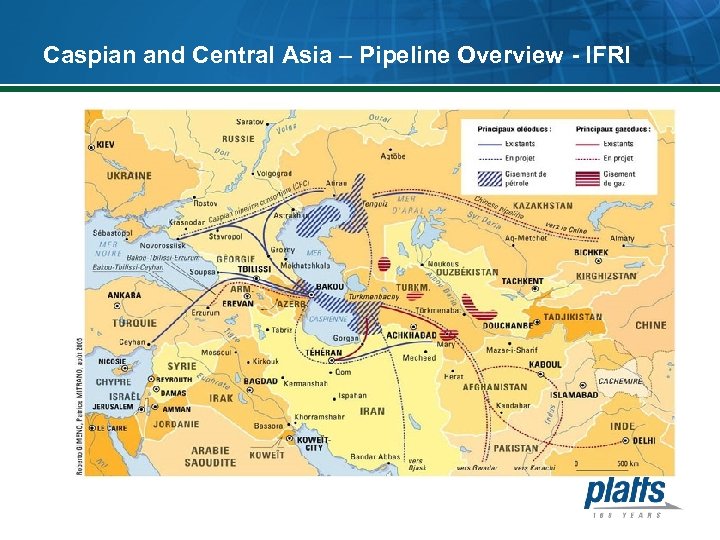 Caspian and Central Asia – Pipeline Overview - IFRI 