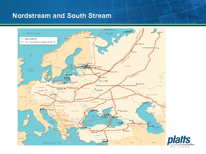 Nordstream and South Stream 