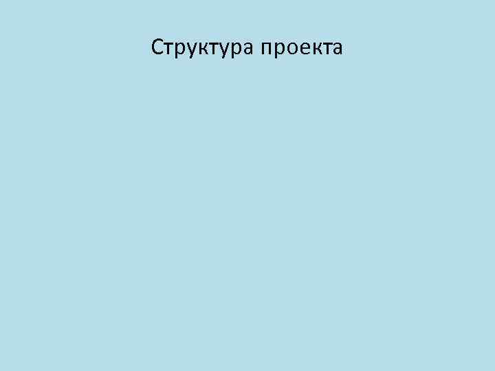 Структура проекта 