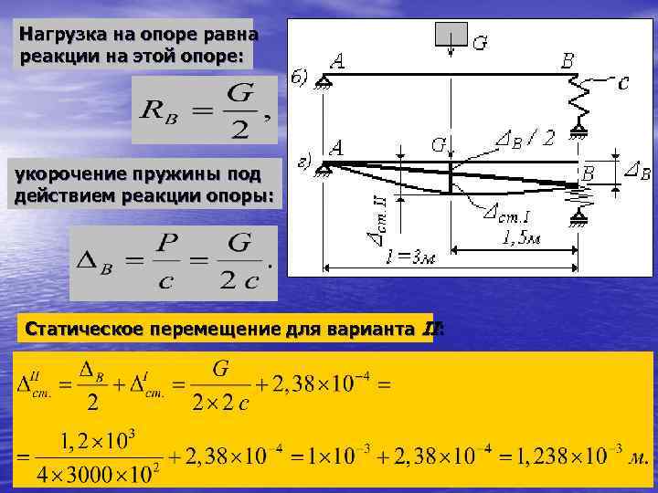 Статическое перемещение