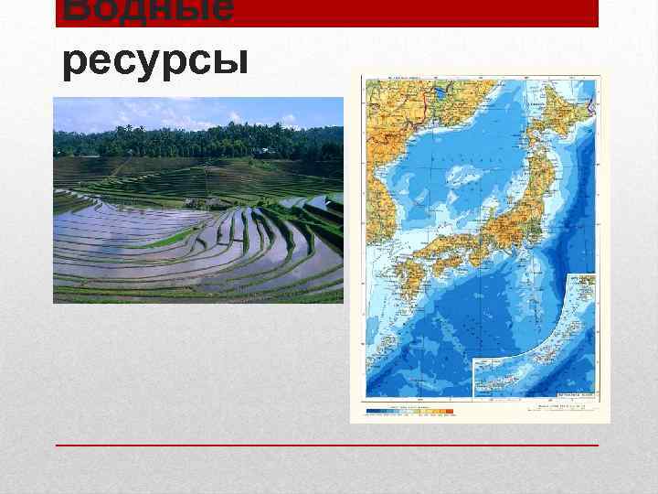 Водные ресурсы 