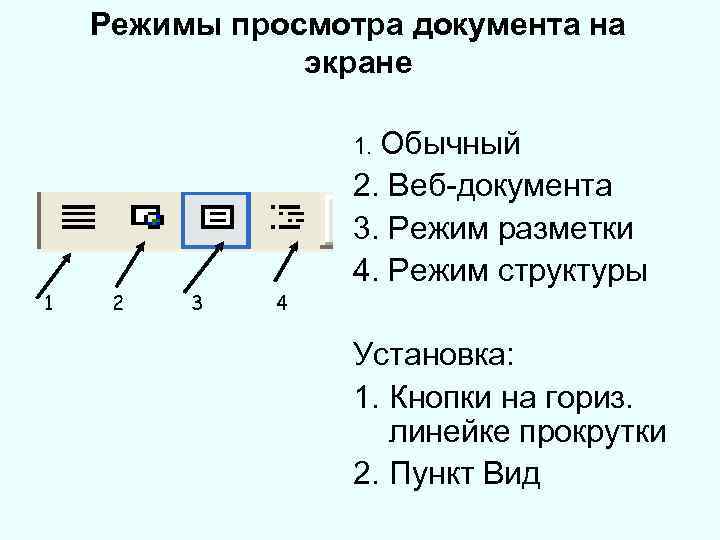 В режиме соответствующий. Режим просмотра структуры документа. Перечислите режимы просмотра документа. Режимы просмотра документа в Word. Перечислите режимы просмотра списка файлов.