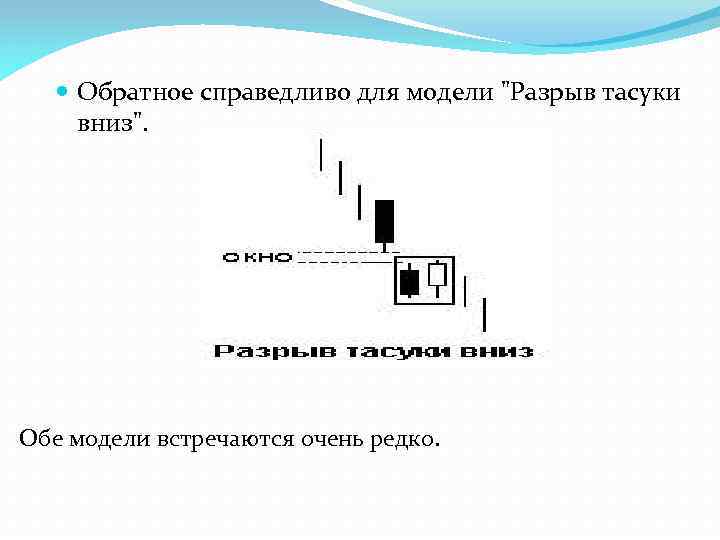  Обратное справедливо для модели 