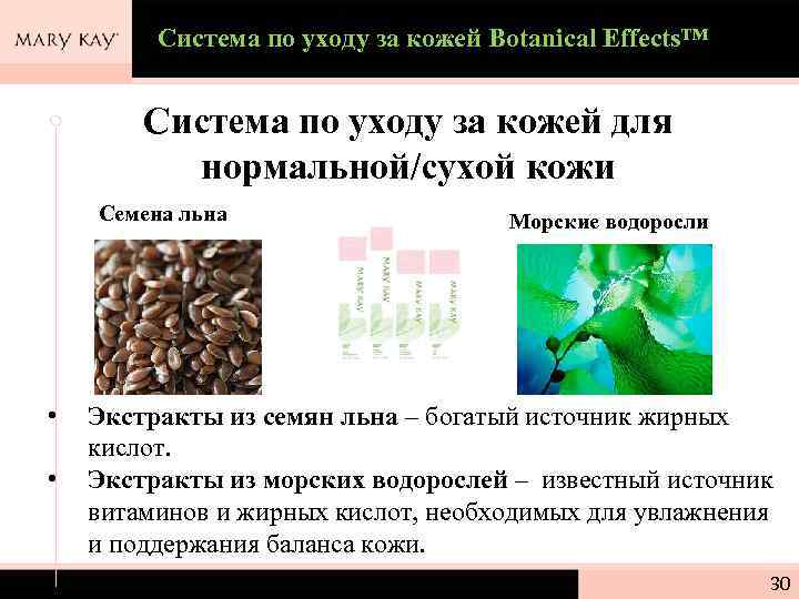 Система по уходу за кожей Botanical Effects™ Система по уходу за кожей для нормальной/сухой