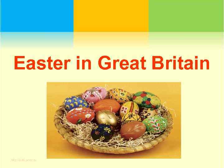 Easter in Great Britain 