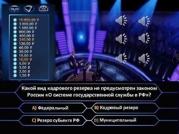 Какой вид кадрового резерва не предусмотрен законом России «О системе государственной службы в РФ»