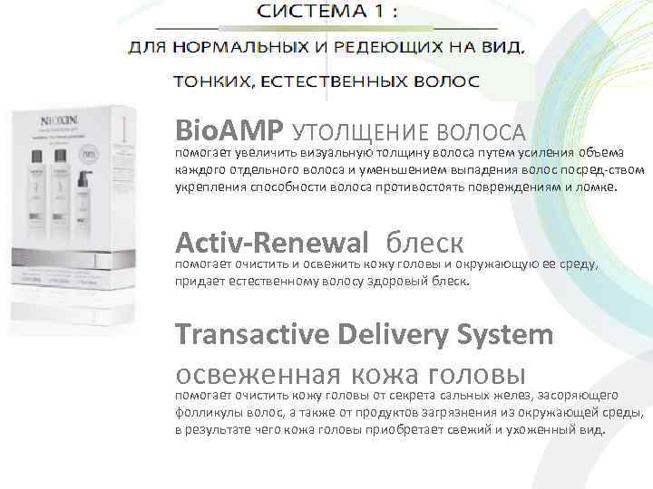 Bio. AMP УТОЛЩЕНИЕ волоса путем усиления объема ВОЛОСА помогает увеличить визуальную толщину каждого отдельного