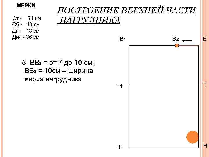 МЕРКИ Ст - 31 см Сб - 40 см Дн - 18 см Днч