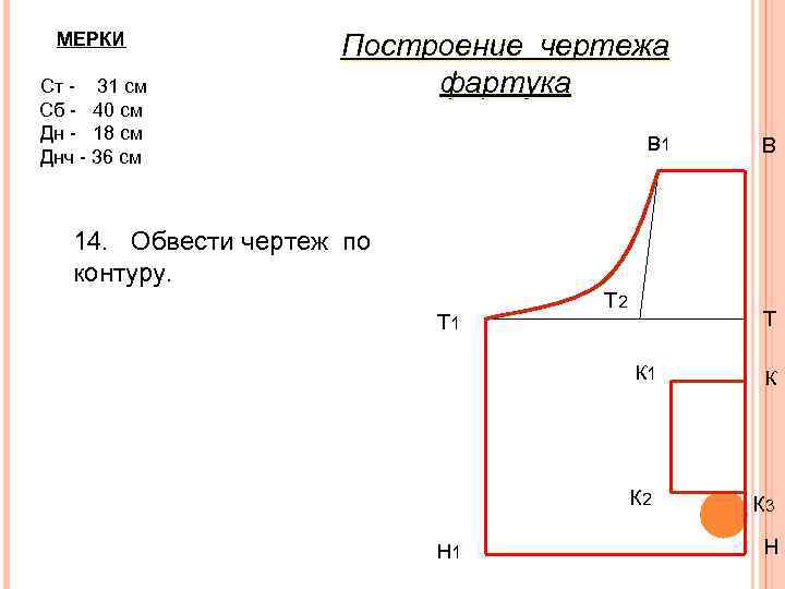 МЕРКИ Ст - 31 см Сб - 40 см Дн - 18 см Днч