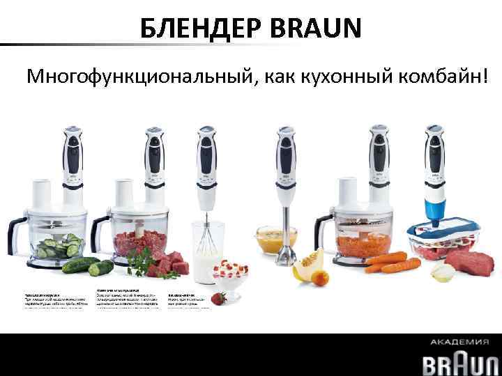 БЛЕНДЕР BRAUN Многофункциональный, как кухонный комбайн! Multiquick 