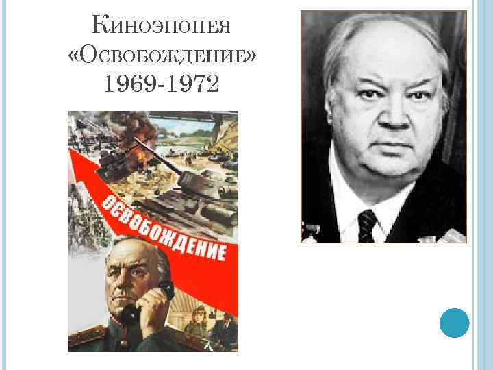 КИНОЭПОПЕЯ «ОСВОБОЖДЕНИЕ» 1969 -1972 