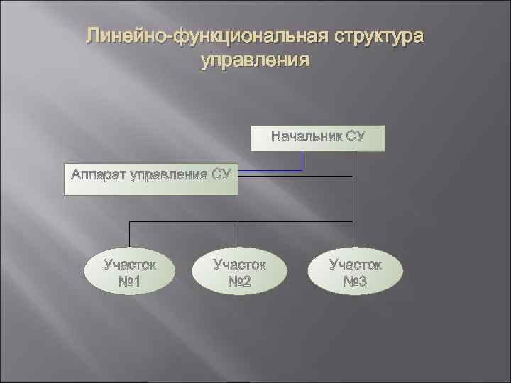 Линейно-функциональная структура управления 