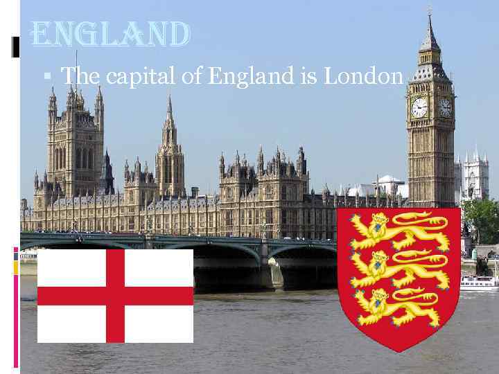 england The capital of England is London 