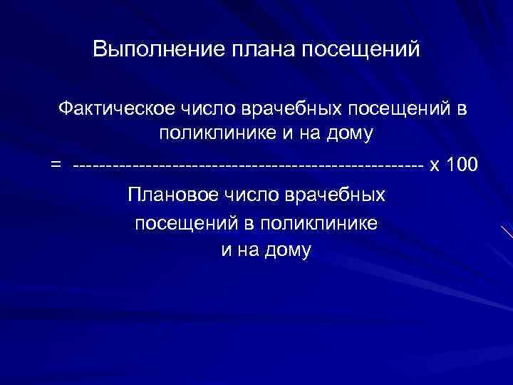 Фактическое выполнение плана