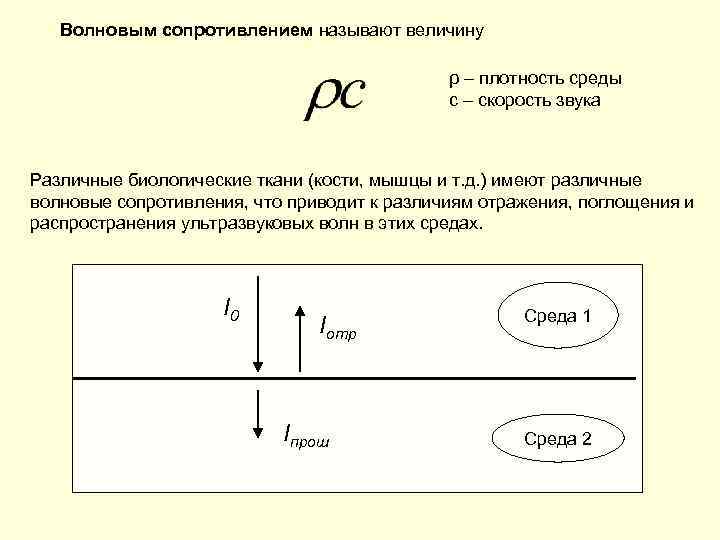 Скорость распространения ультразвука определяется