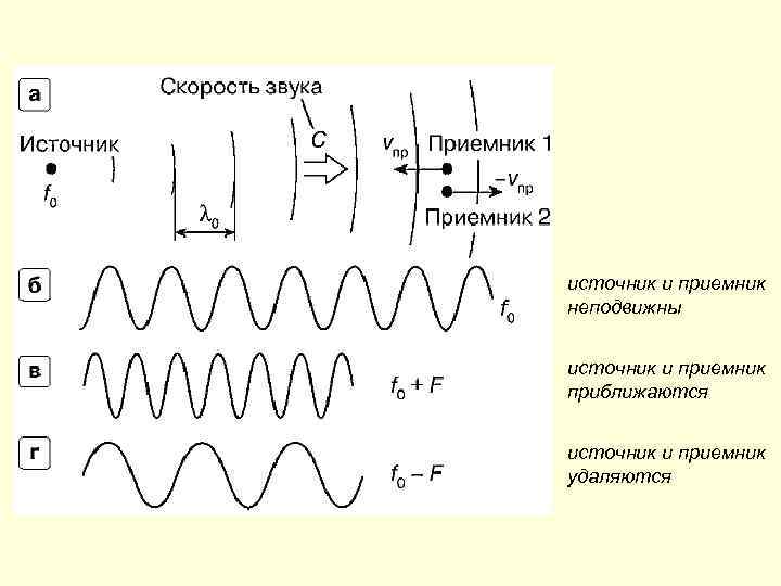 Источники и приемники звука. Звуковая волна. Приемник звука это в физике. Эффект Доплера для звуковых волн.